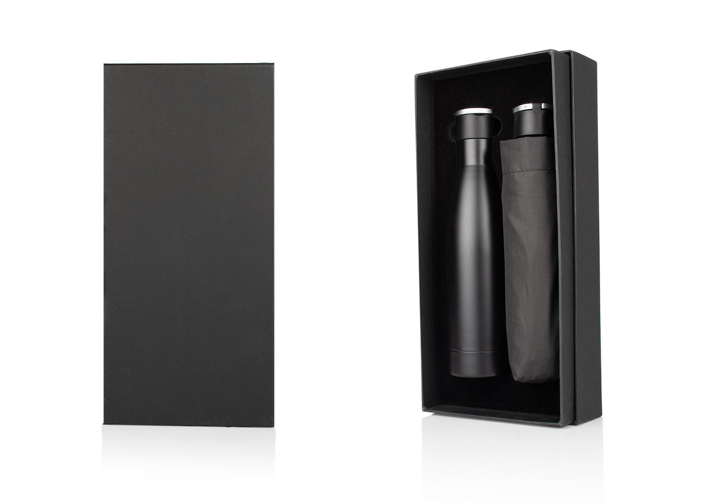 Set Paraguas Dalí + Botella 550 ml / 19 Oz - Negro