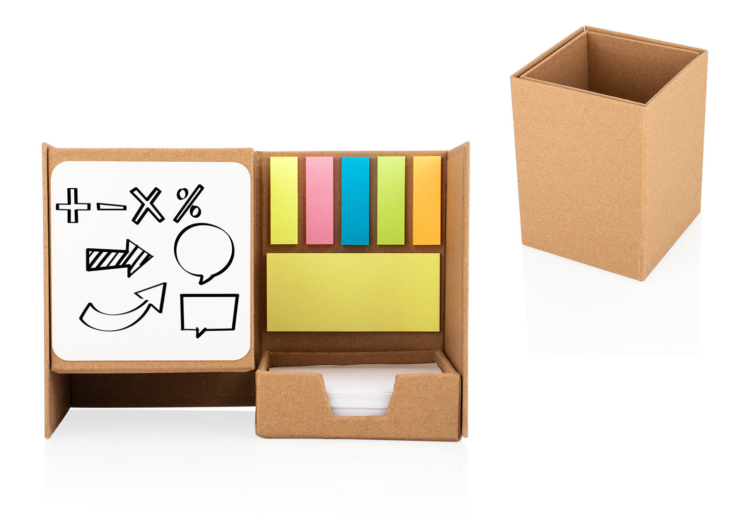 Set de memos Mondrian - Natural