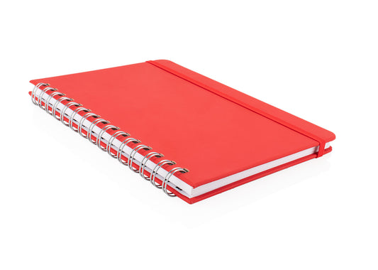 Libreta Ejecutiva Argollada - Rojo