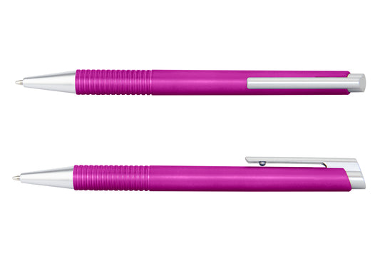 Bolígrafo New Castle Metalizado - Fucsia