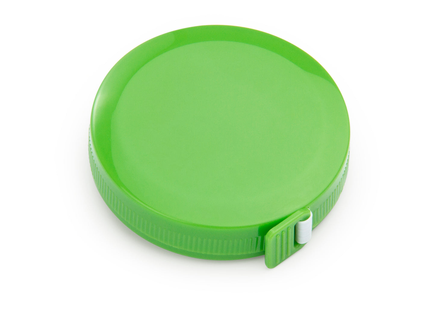 Cinta Métrica Round Plata - Verde Limón