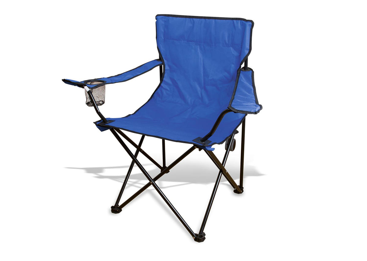 Silla camping plegable Joplin con bolsa Color Gris - CamperStore