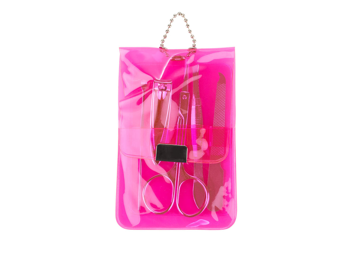 Set de Manicure Neón - Rosado