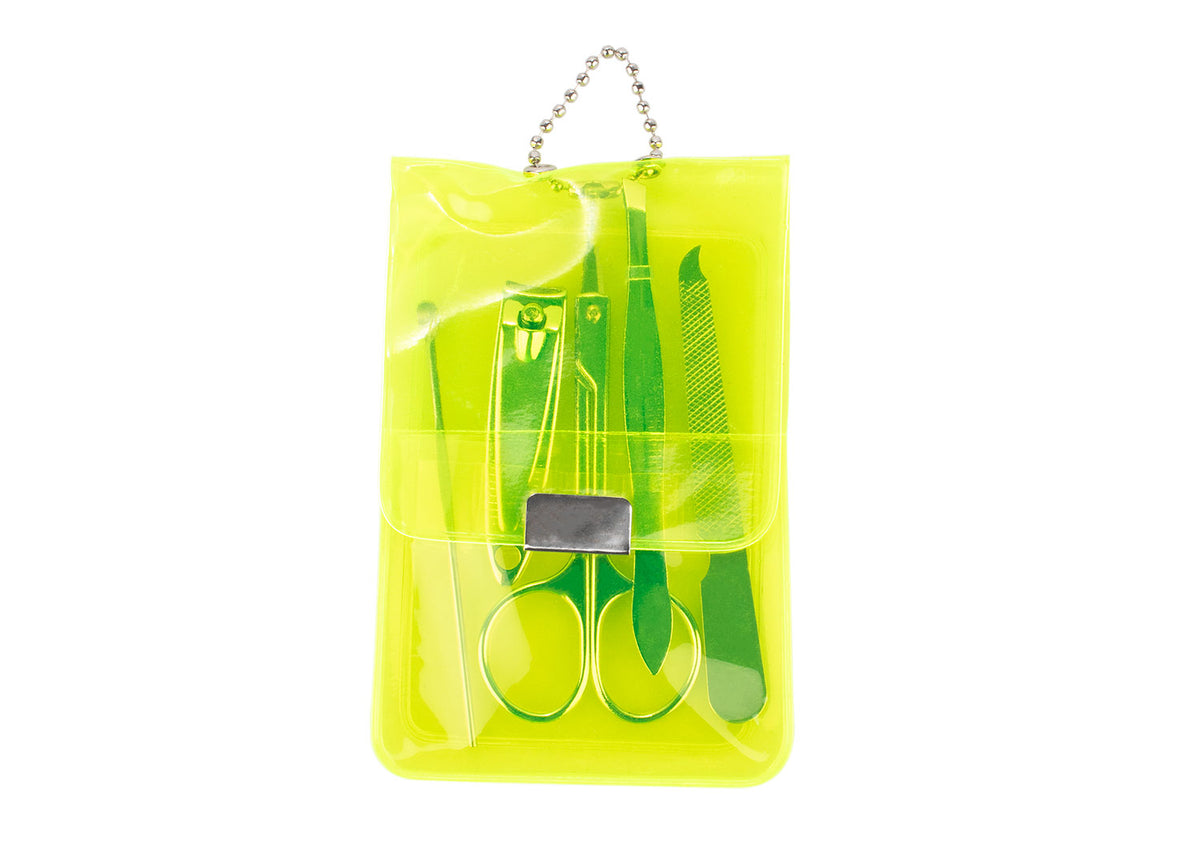 Set de Manicure Neón - Amarillo Limón