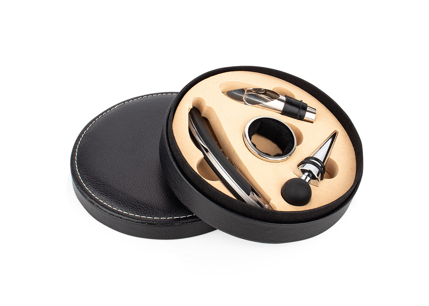 Caja Circular - Negro