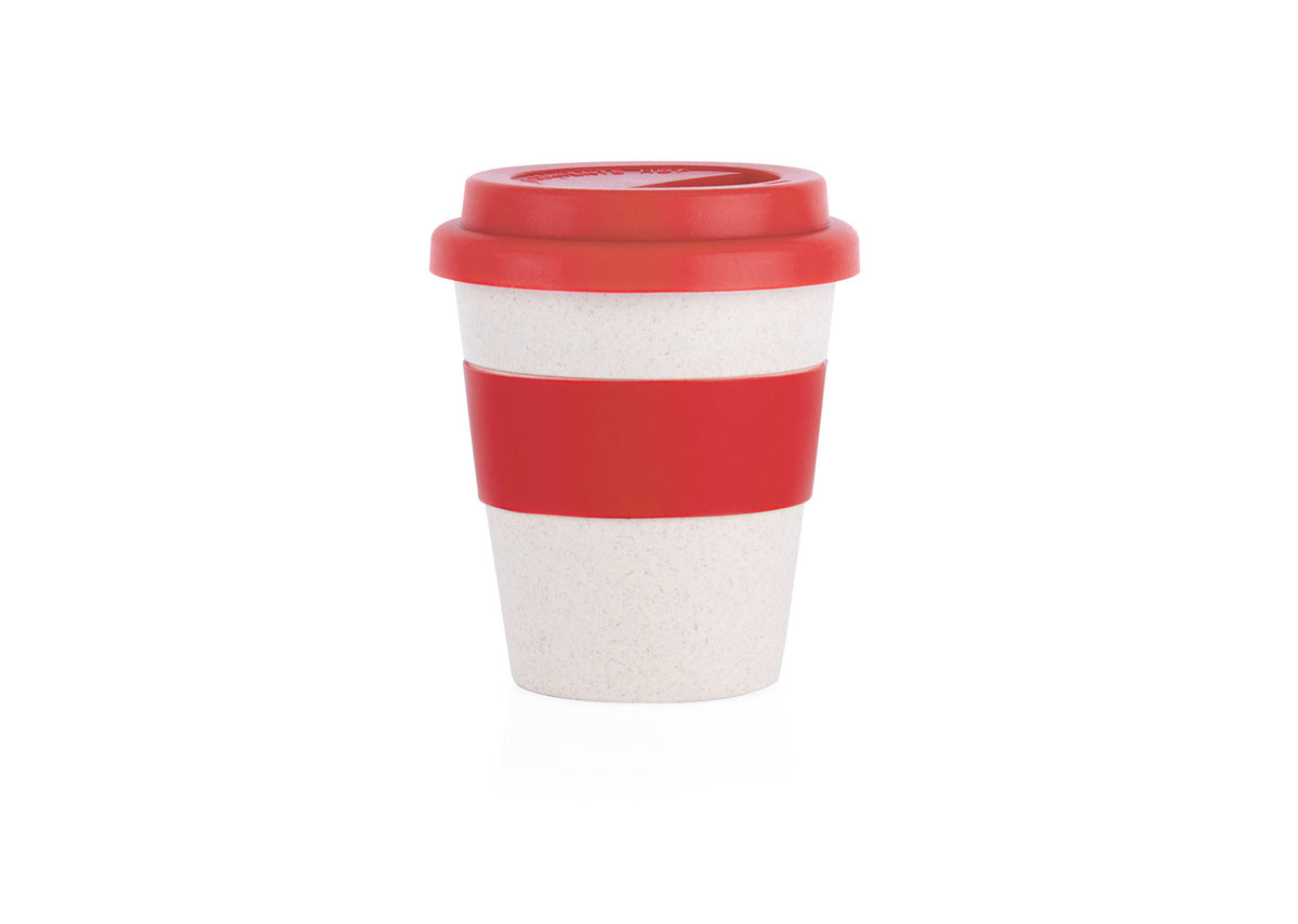 Vaso Bambú II 350 ml / 12 Oz - Rojo