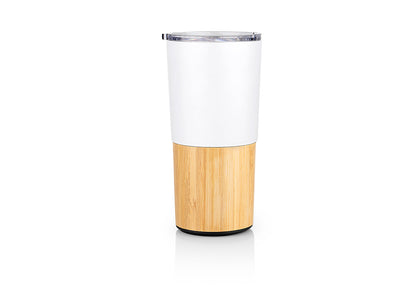Vaso Bambú Mix 550 ml / 19 Oz - Blanco
