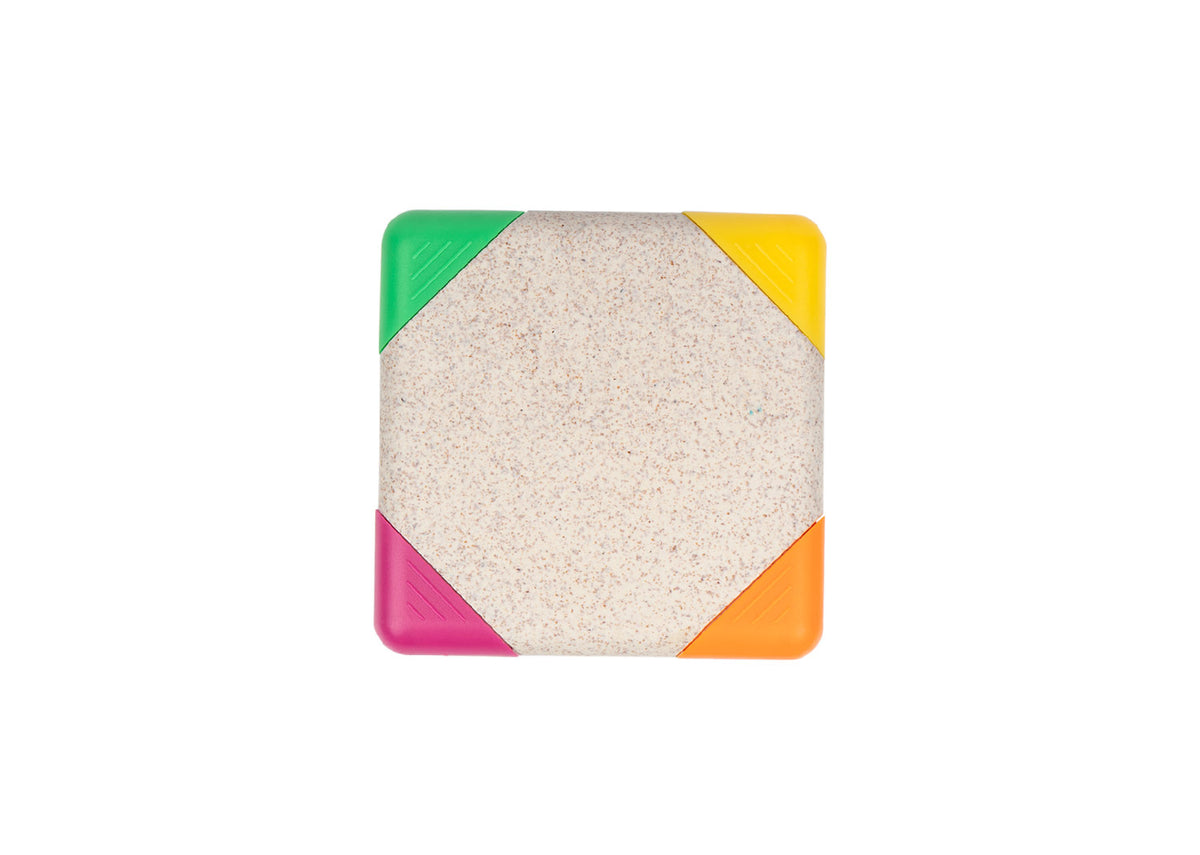Resaltador Square Trigo - Natural