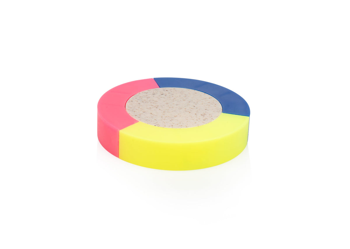 Resaltador Round Trigo - Natural