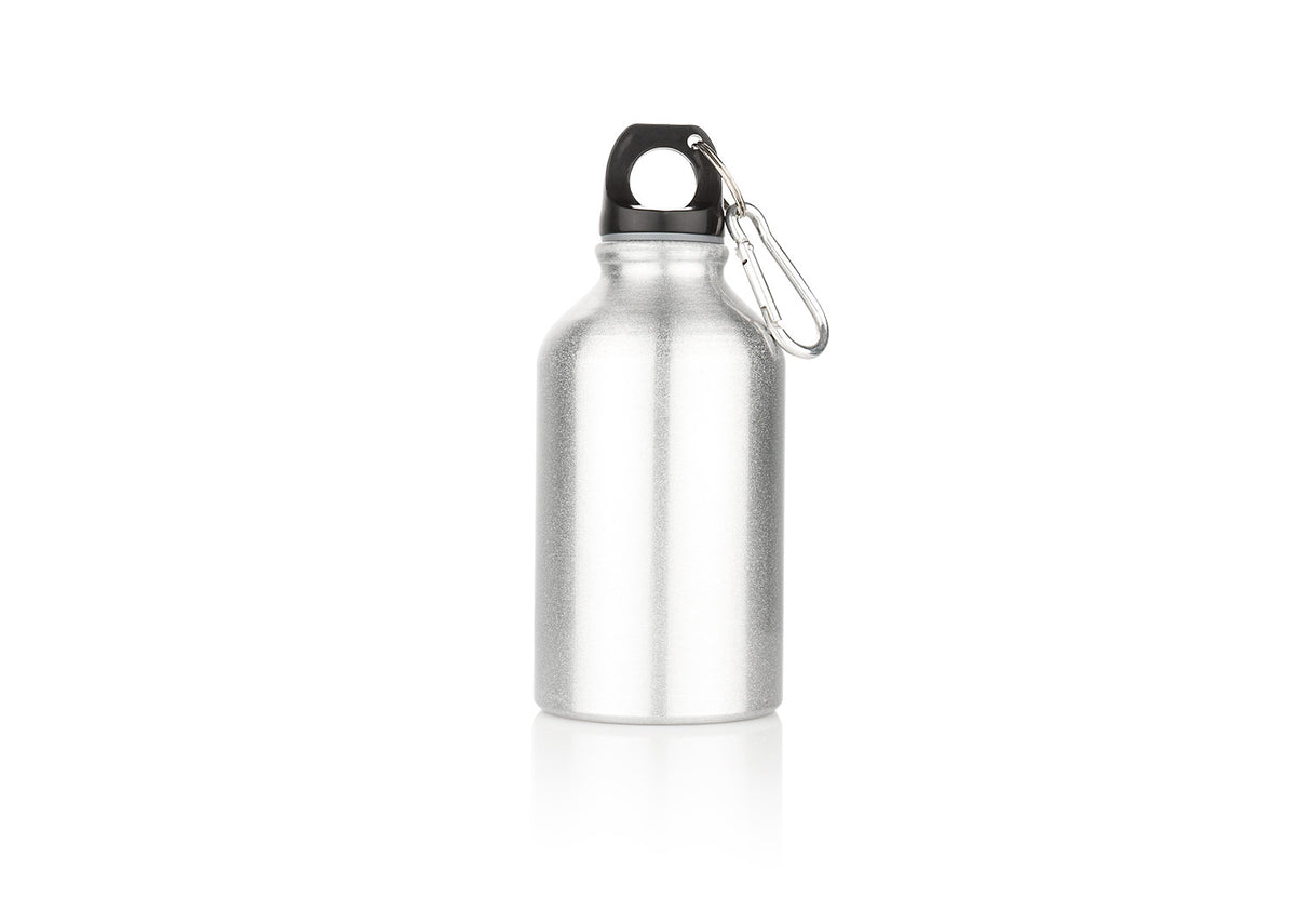 Botella Miles Mini 350 ml / 12 Oz - Plateado