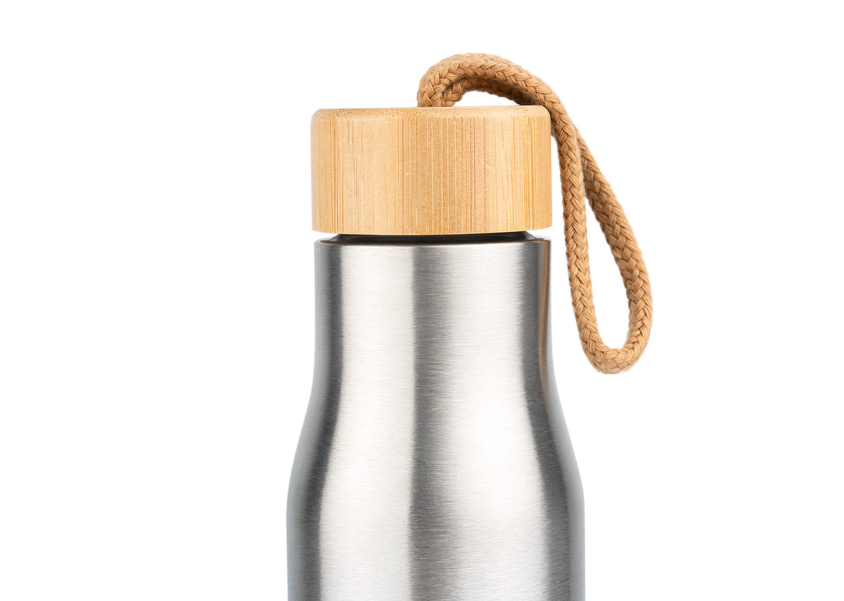 Botella Oozed 550 ml / 19 Oz - Plateado