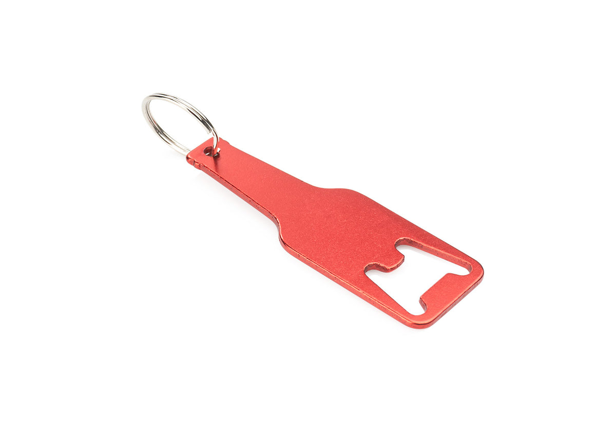 Llavero metálico Bottle - Rojo