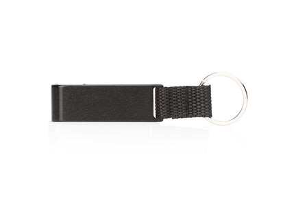 Llavero metálico Holder - Negro