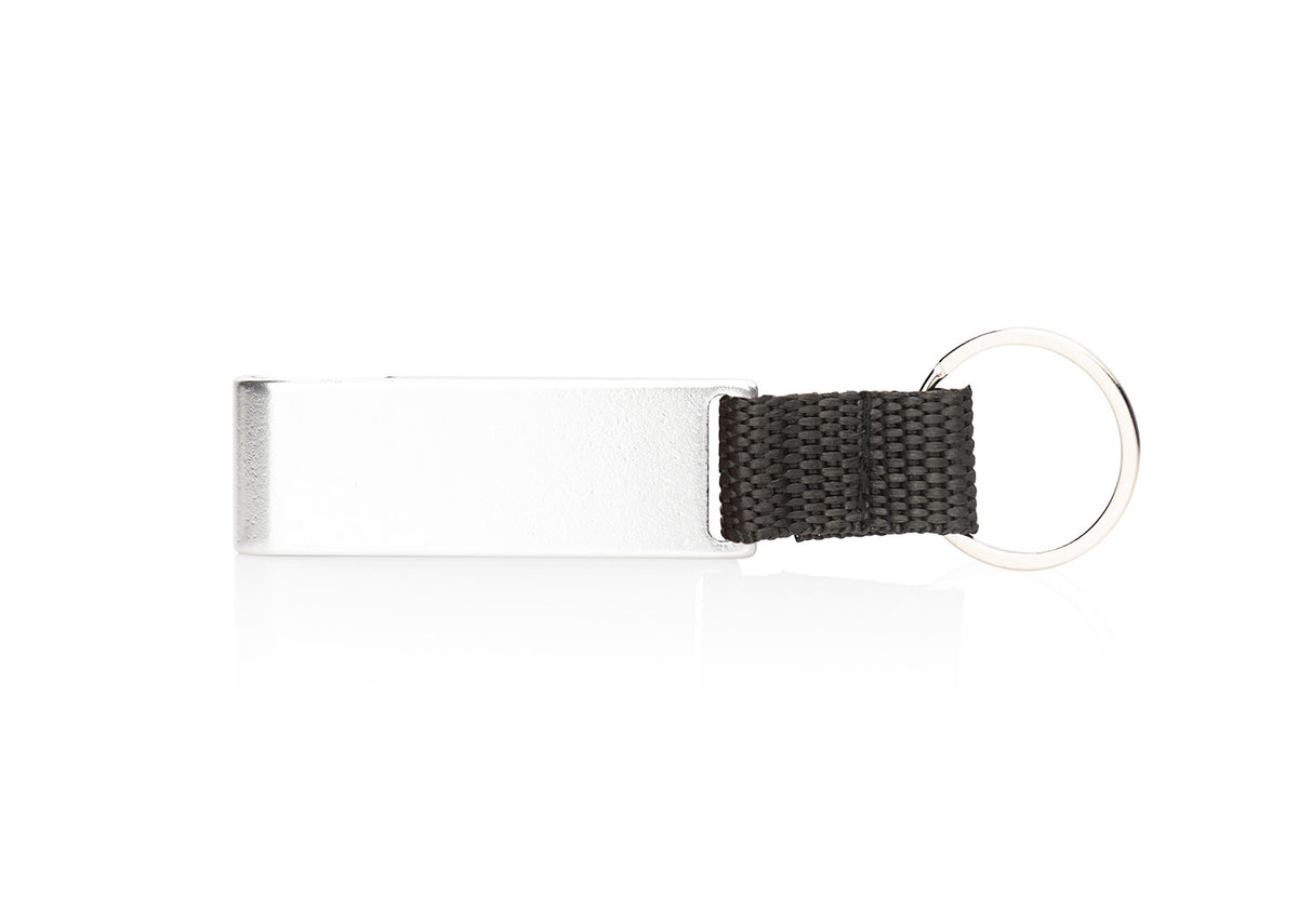 Llavero metálico Holder - Plateado