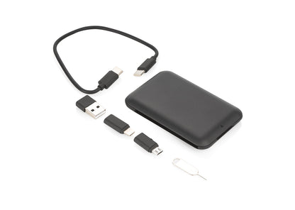 Set Cables Travel - Negro