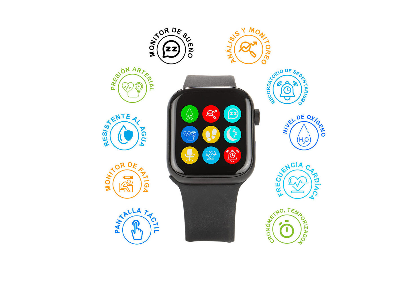 Smartwatch Energy - Negro