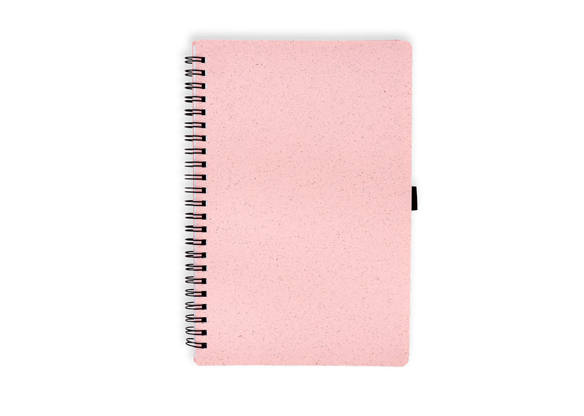 Libreta Brainwave - Rosado