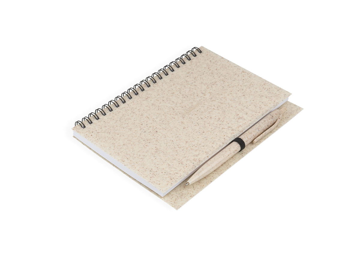 Libreta Doodle con Bolígrafo - Natural