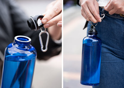 Botella Miles Plástica 700 ml / 24 Oz - Azul