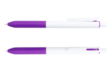 Bolígrafo Miami Blanco  - Morado