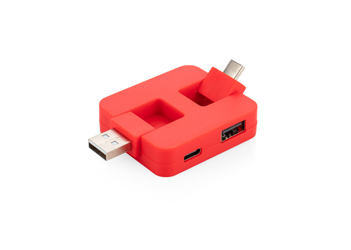 Multipuerto Stir - Rojo