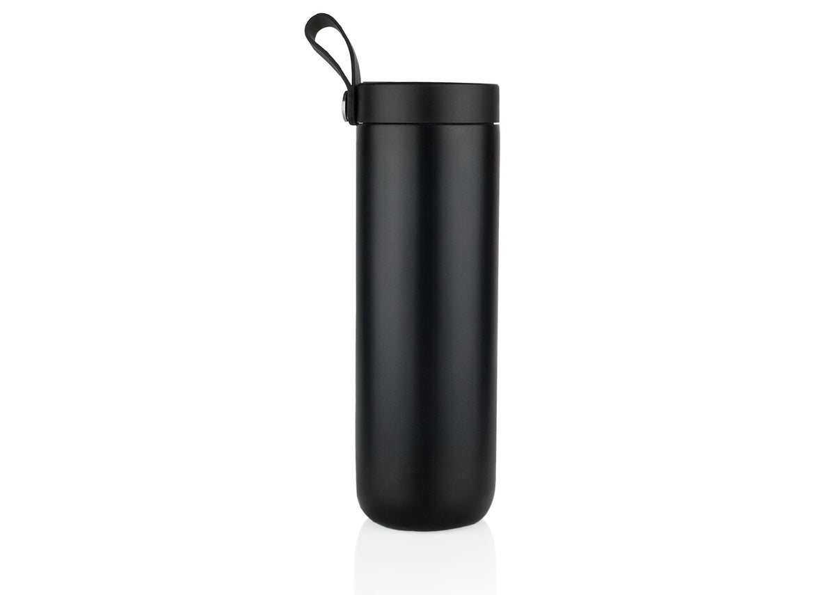 Botella Acero Inoxidable Clio 500 ml / 17 Oz - Negro
