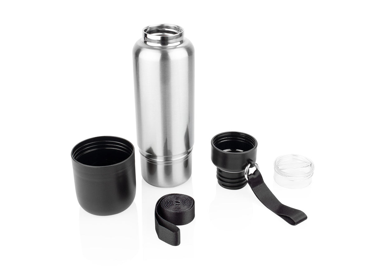Botella Cord 500 ml / 17 Oz - Negro