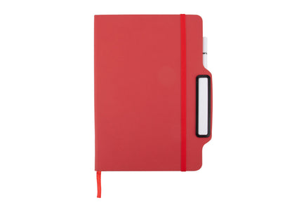 Libreta Lamine con Bolígrafo - Rojo