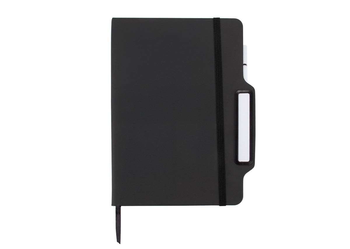 Libreta Lamine con Bolígrafo - Negro