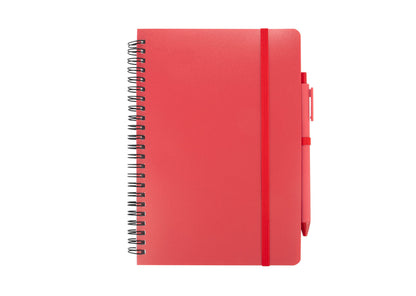 Libreta Core con Bolígrafo - Rojo