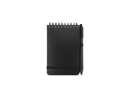 Libreta Clasp con Bolígrafo - Negro