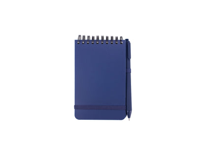 Libreta Clasp con Bolígrafo - Azul