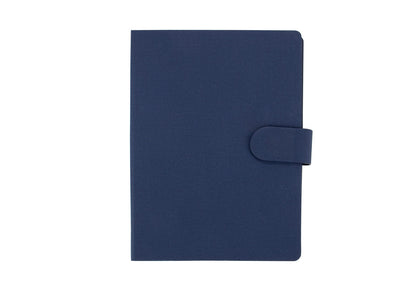 Libreta Brooch - Azul Oscuro