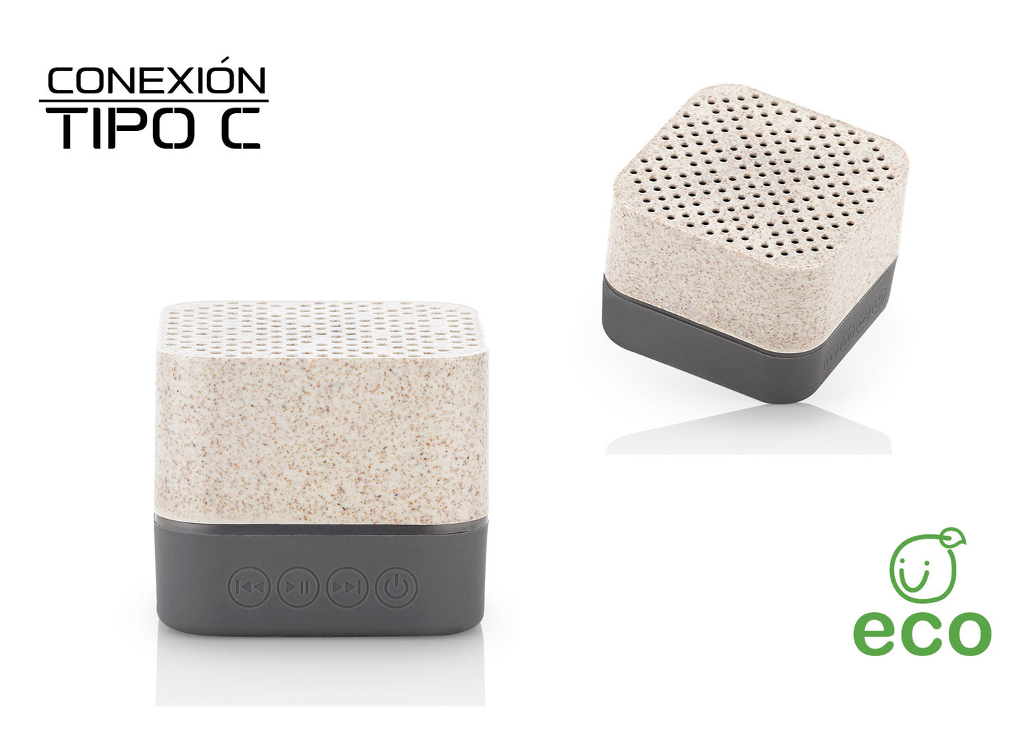 Altavoz Cream - Natural