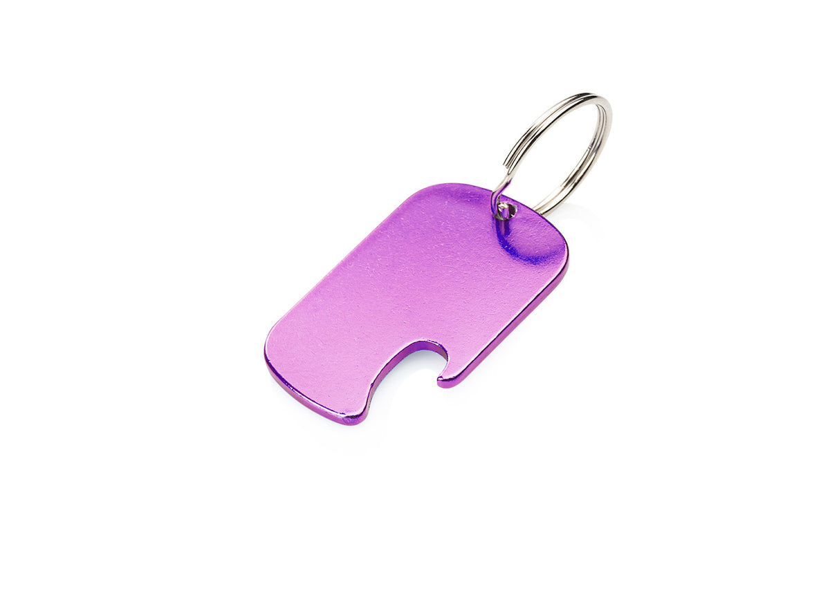 Llavero metálico Easy - Morado