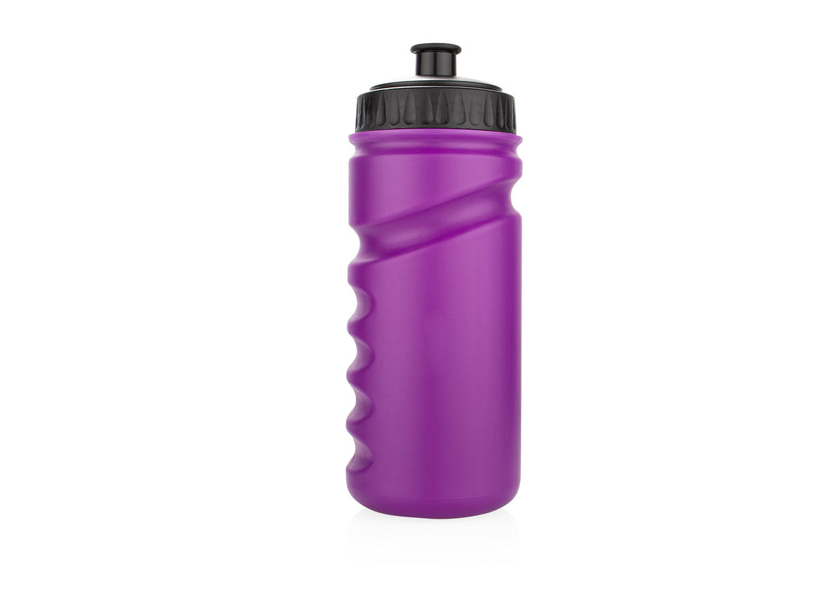 Botella Deportiva Iron 550 ml / 19 Oz - Morado / Negro