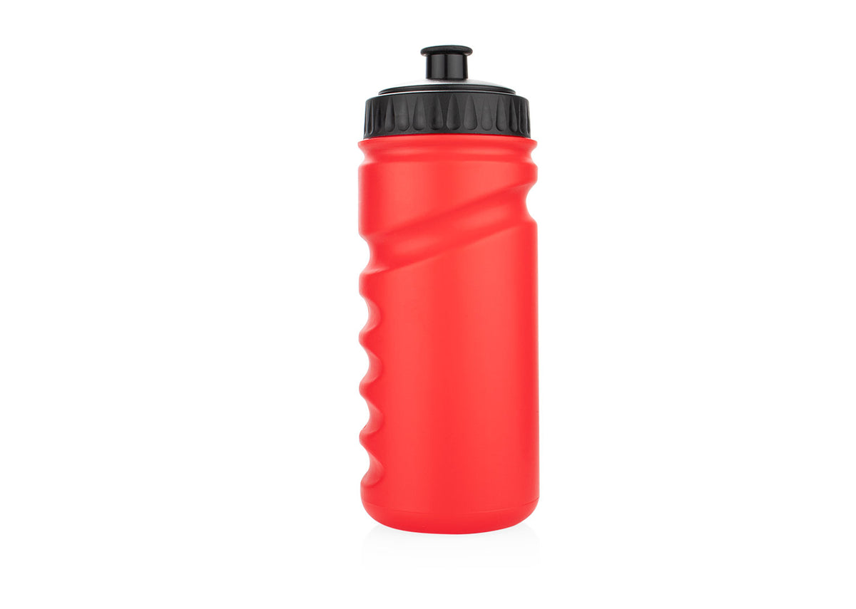 Botella Deportiva Iron 550 ml / 19 Oz - Rojo / Negro