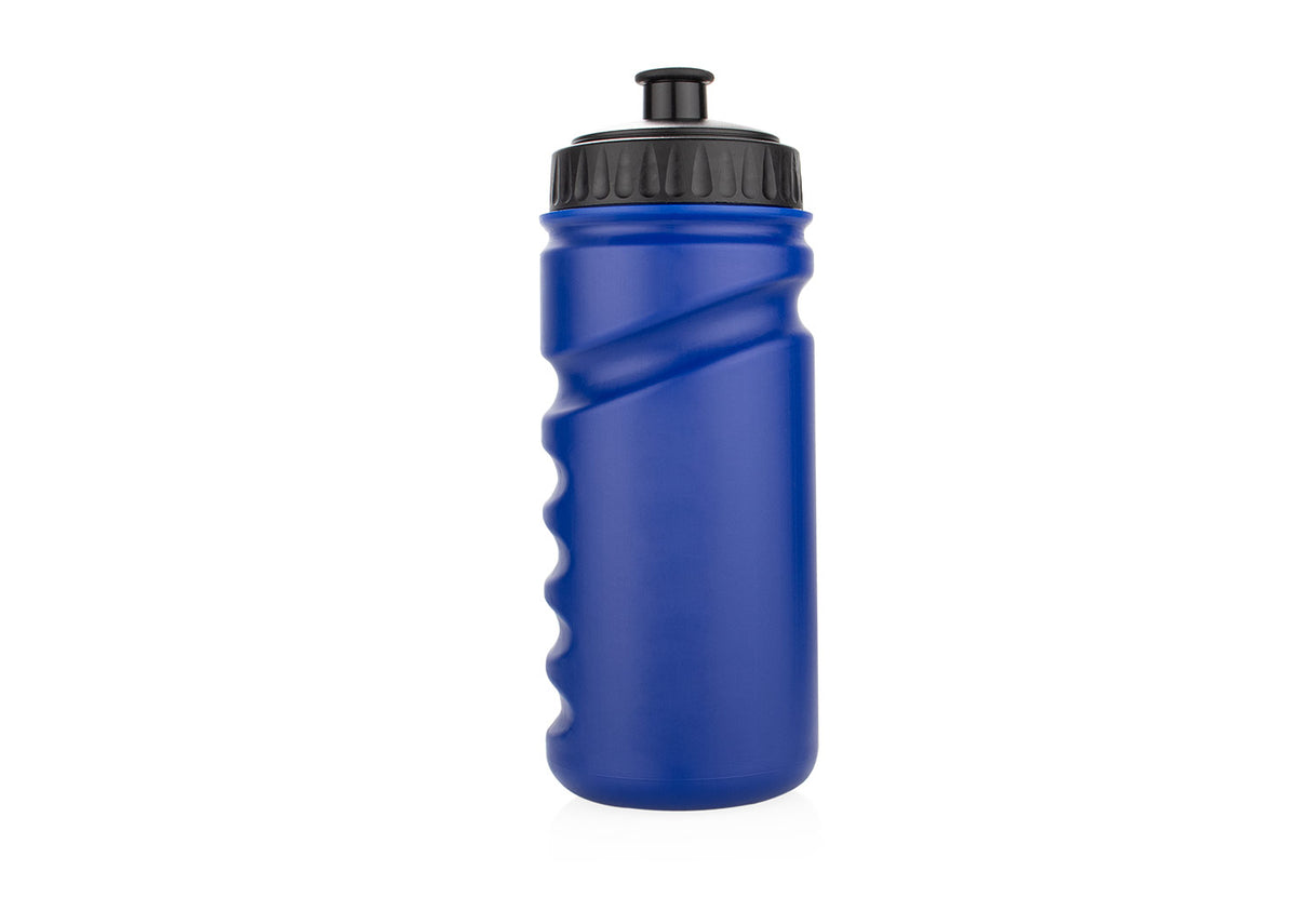 Botella Deportiva Iron 550 ml / 19 Oz - Azul Rey / Negro
