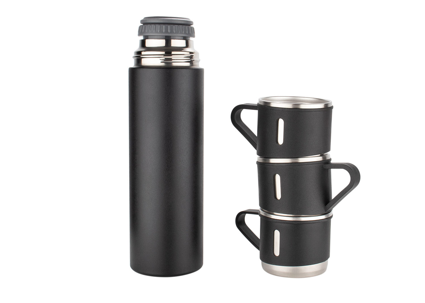 Termo en Acero Marine 500 ml / 17 Oz - Negro