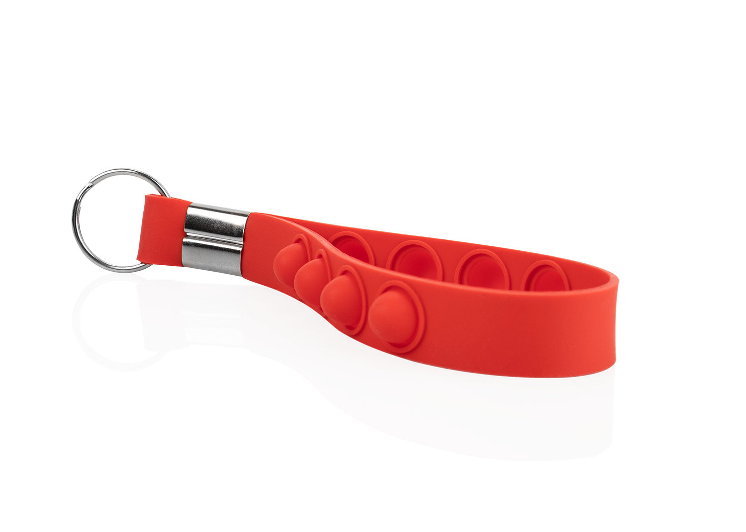Llavero Antiestres Pop It - Rojo