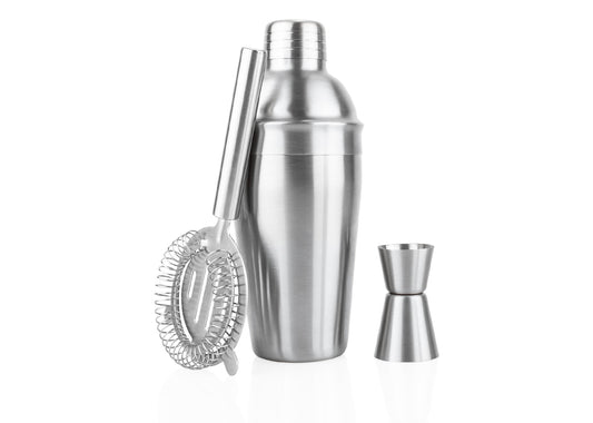 Kit de coctelería Haddock - Plateado