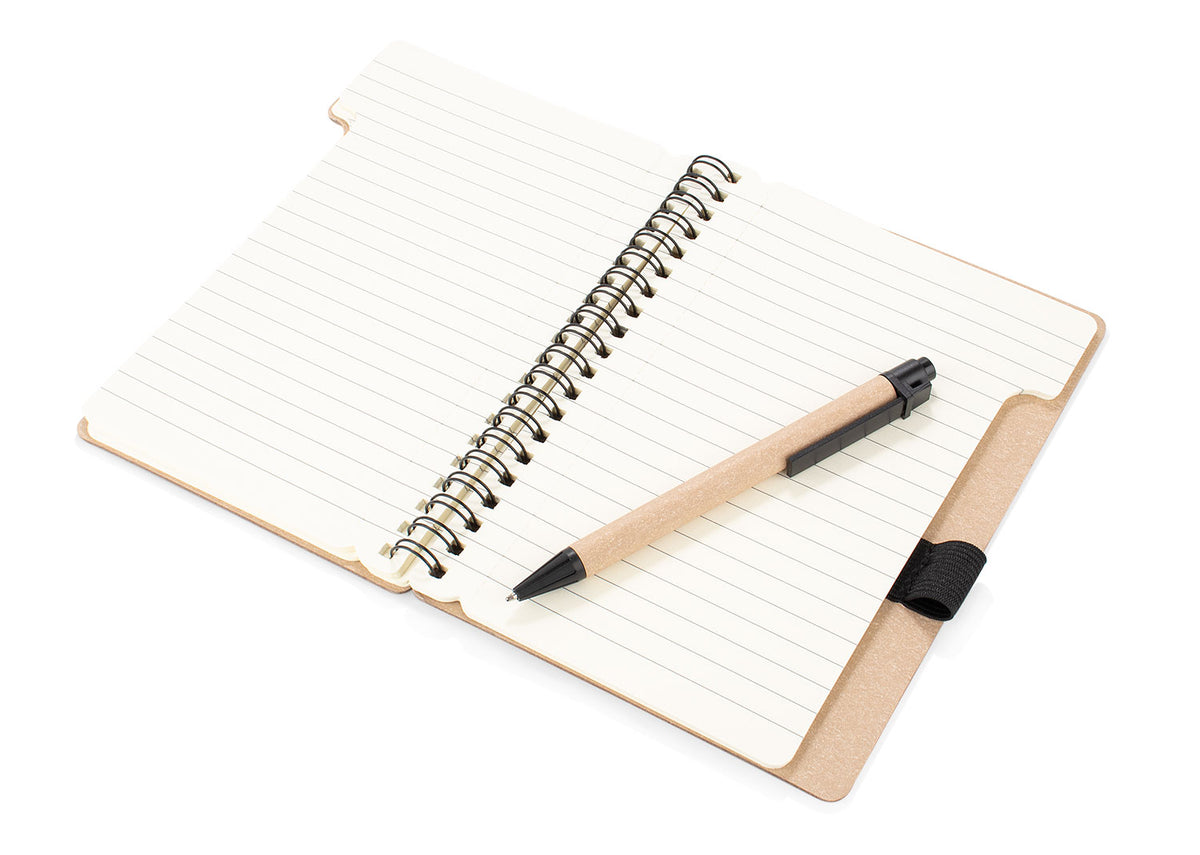 Libreta Pascal con Bolígrafo