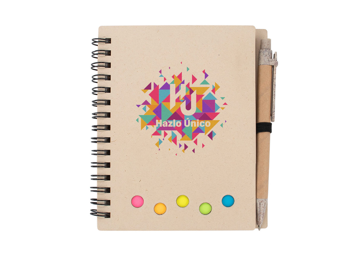 Libreta Gaudi 40 hojas con Bolígrafo