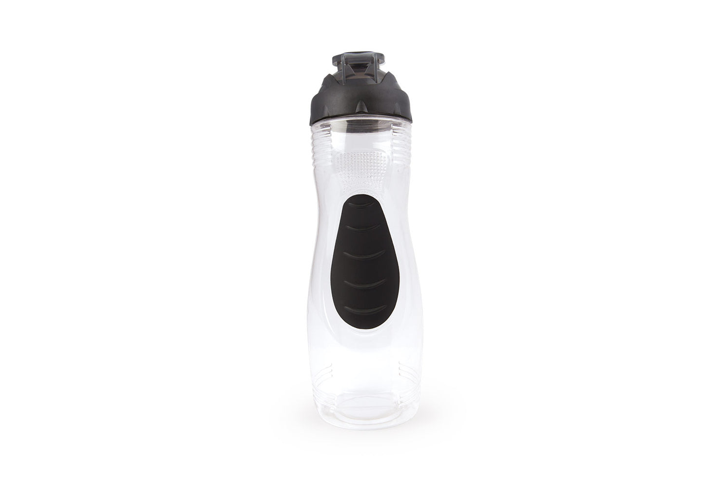 Botella Deportiva Training 900 ml / 30 Oz - Transparente / Negro