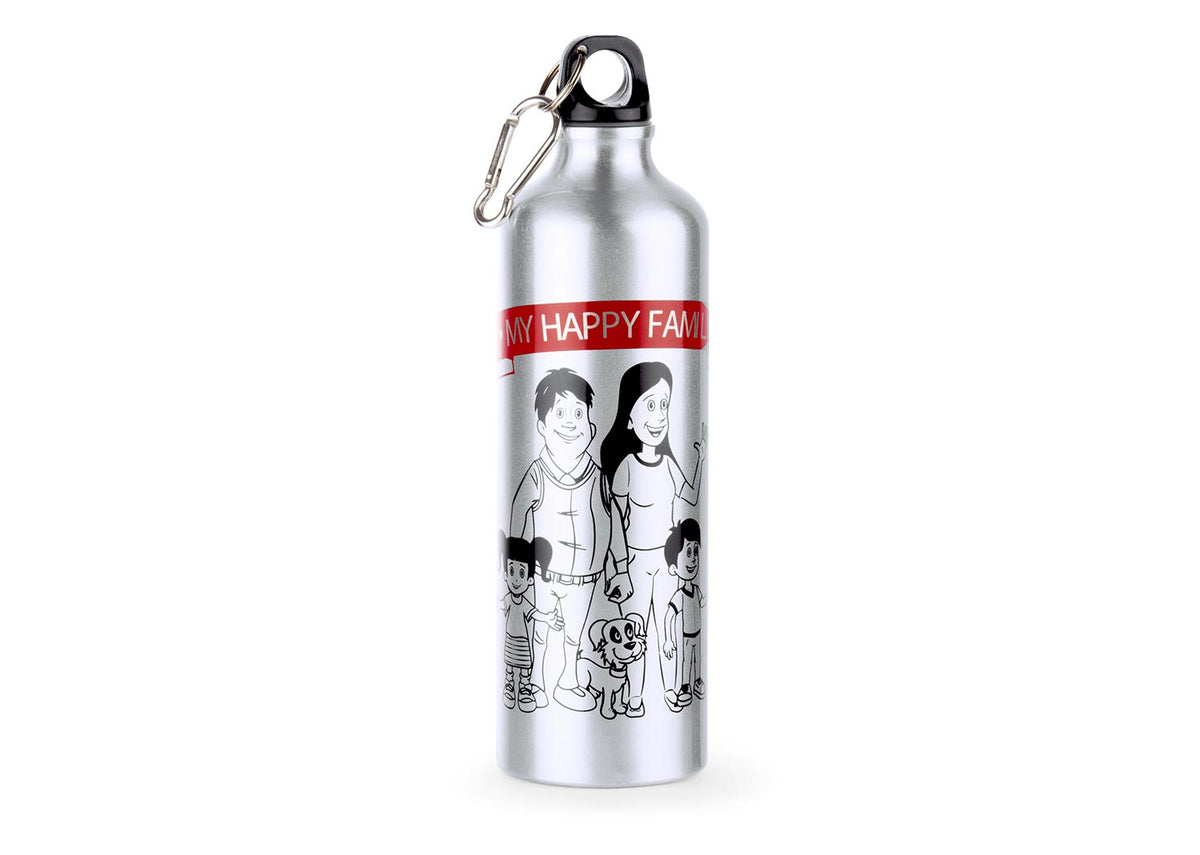 Botella en Aluminio Tower 800 ml / 27 Oz - Plateado