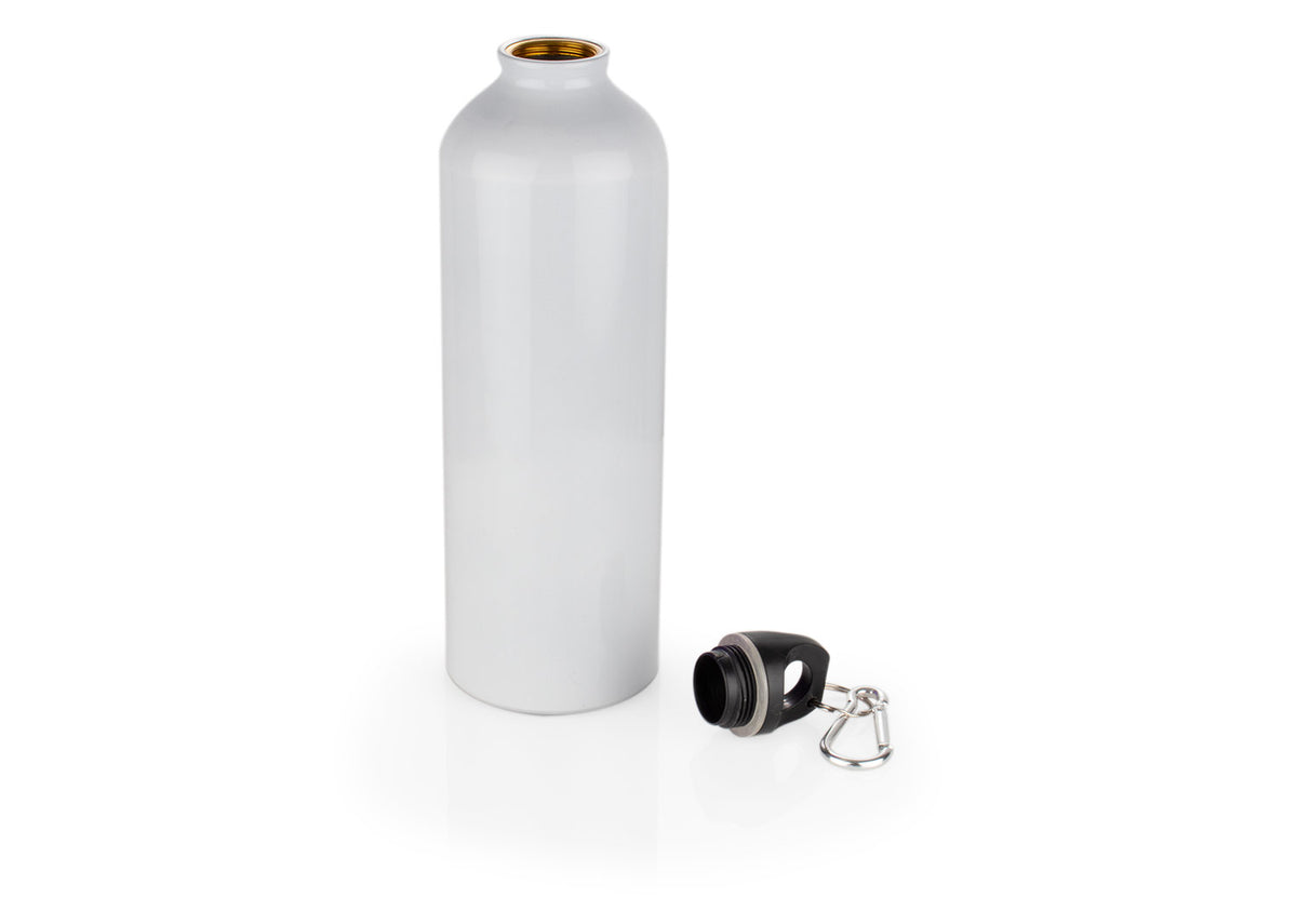 Botella en Aluminio Tower 800 ml / 27 Oz - Blanco
