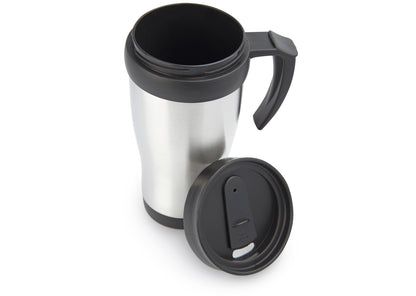 Mug en Acero Body 450 ml / 15 Oz - Plateado