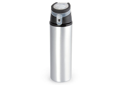 Botella en Aluminio Pull 650 ml / 22 Oz - Plateado