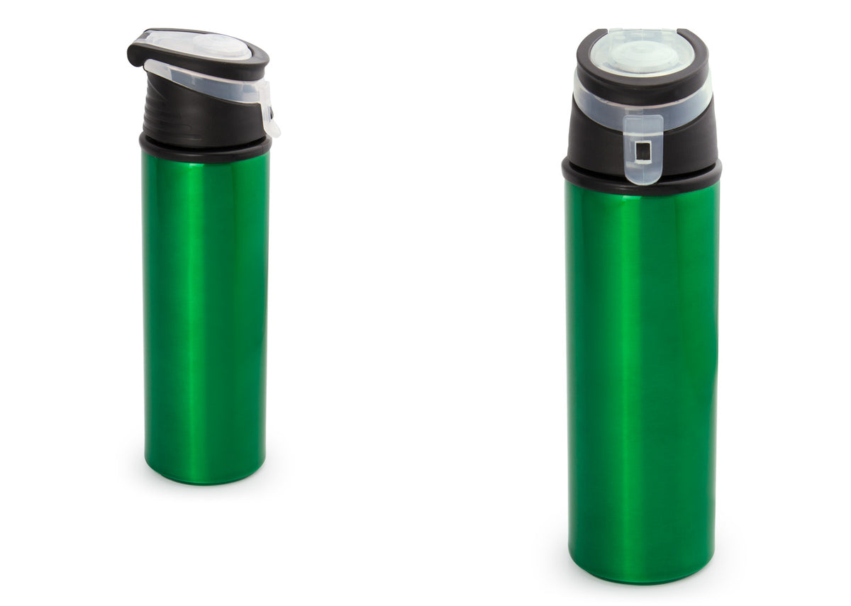 Botella en Aluminio Pull 650 ml / 22 Oz - Verde Esmeralda