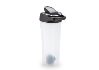 Botella Shaker Round 600 ml / 20 Oz - Negro